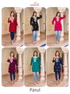 Parul By Aanchi Rayon Embroidery Short Kurtis Wholesale Price In Surat